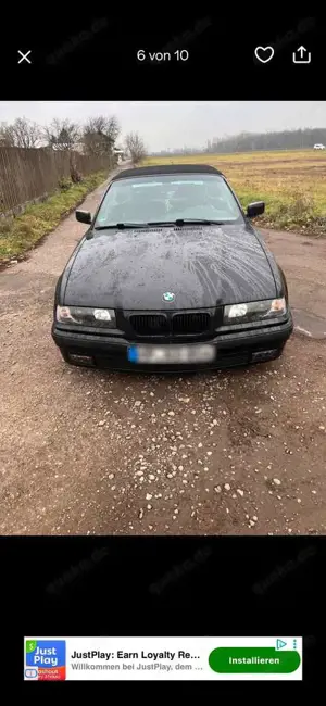 BMW 118 Es Ist Ein E 36 Cabrio, Voll Elektrik, Lederaussta