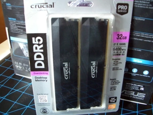 32GB DDR5 (2x16GB) Crucial Pro Micron RAM Gaming-PC-Speicher