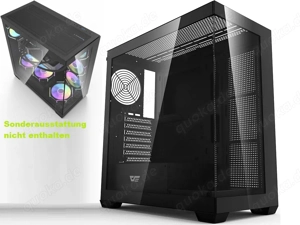 PC-Gehäuse ATX 180 Glas-Panorama USB-C