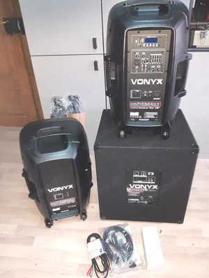 1400WATT Set, USB-Bluetooth-SD, Neuware Festpreis, Karaoke Universell Bild 2