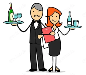 4 bis 5 Tage der Woche erfahrene kellner oder Kellnerin 17 bis 22