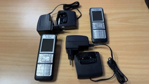 2x Mitel DECT 622d V2 mit 2 Ladestationen und 2 Netzteilen
