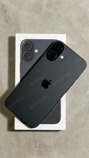Iphone 16 Schwarz  Bild 3