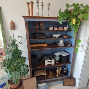 Sehr alter offener Holzschrank * dekorativ * Regal * Schrank * Massivholz *