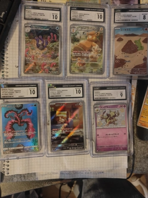 Pokemon Karten cgc 8,9,10 