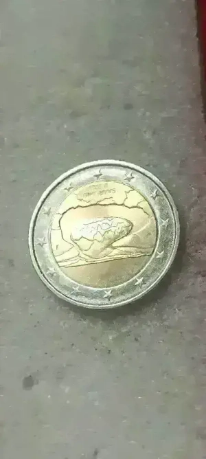 2 Euro 2025 j  Saarland Deutschland 