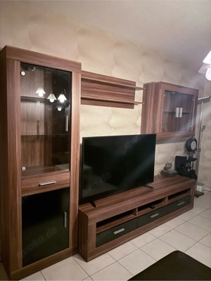 ! ! Wohnzimmer 4 Teiliges Möbel - Braun  Buche ! !