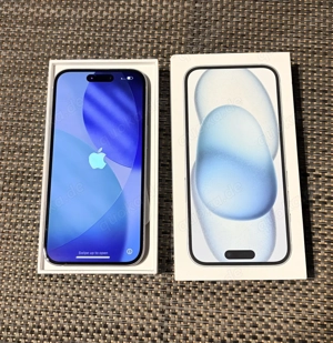 Apple iPhone 15 weib 128GB iphone 15 mit Verpakung und Akku : 100% sehr gut funktionsfähig