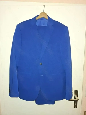 4tlg Anzug in royalblau 