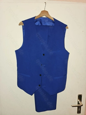 4tlg Anzug in royalblau  Bild 2