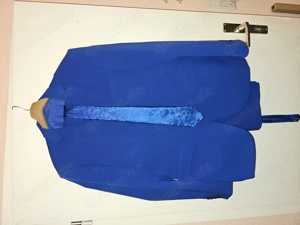 4tlg Anzug in royalblau  Bild 4