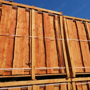 Lärchenholz-Zaunpaneele 180   180 cm   GROßHANDEL