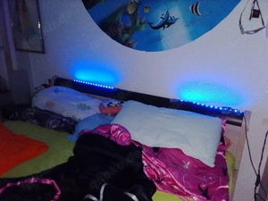 veschenke schones Holz bett mit lichter abholen 