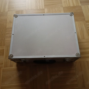 Utensilienkoffer, Verpackungskoffer, Werkzeugkoffer, silber, Marke: allit Bild 2
