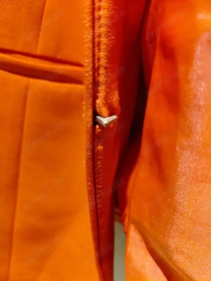 Roter Blazer mit kleinem Stehkragen in Größe 52 von Bonprix Bild 4