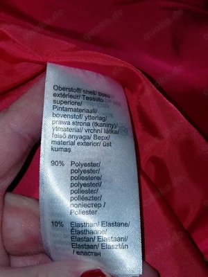 Roter Blazer mit kleinem Stehkragen in Größe 52 von Bonprix Bild 6