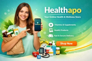 Healthapo Online Pharmacy   Wellness, Vitamins & Supplements