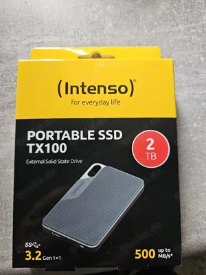 Intenso TX100 2 tb ssd Neu&OVP 