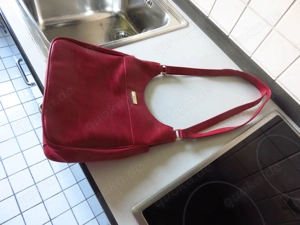 Handtasche, rot Bild 2