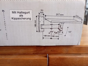 Wandkonsole für Fernseher