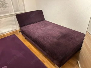 Schlafsofa mit Bettkasten (aufklappbar) - Wie neu
