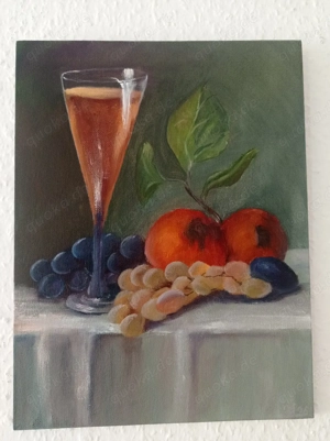 Ölgemalde Leinwand Karton 23x30 