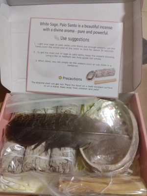 Spiritual and Energy Gift Box spirituell Esoterik räuchern Salbei