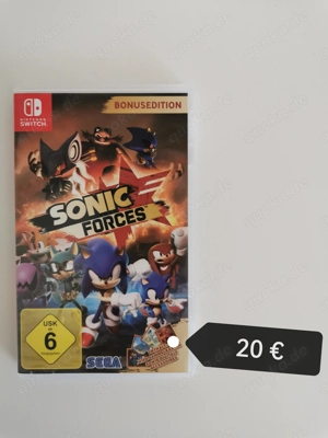Switch Sonic forces