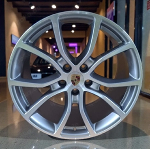 NEU 4x Original Porsche Cayenne Coupé II Typ 9Y3 Felgen 21 Zoll Exklusiv Design 