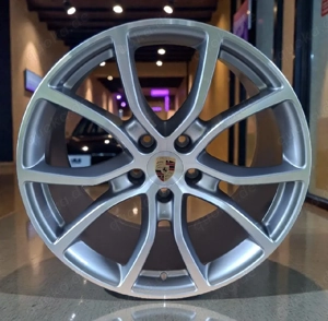 NEU 4x Original Porsche Cayenne Coupé II Typ 9Y3 Felgen 21 Zoll Exklusiv Design 