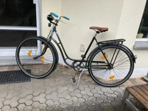 Fahrrad Damenrad Marke Brilliant schwarz Oldtimer für Sammler