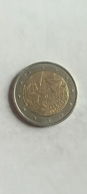 2 Euro. 2022. J  Erasmus Programm 
