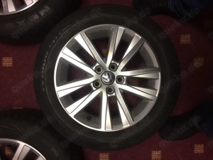 4 Sommerreifen mit Felge für z.B. VW