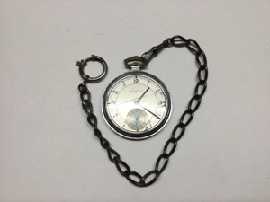 Cortebert Taschenuhr Antik defekt 30er Jahre mit Kette Rarität 