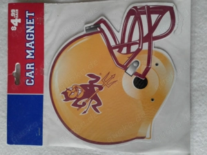 Haushaltsauflösung alles wird verkauft "Auto Magnet College Football"