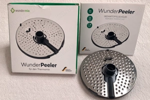 WunderPeeler Kartoffelschäler für Thermomix TM6, TM5, TM31 | Kartoffelschäler-Aufsatz | Wundermix Zu