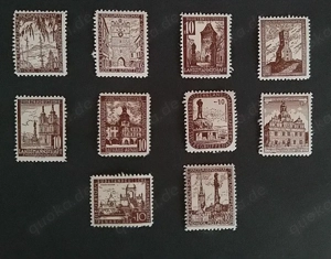 Sudetendeutsche Landsmannschaft Spendenmarken Vignetten