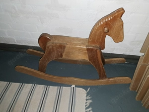 Schaukelpferd Holz 