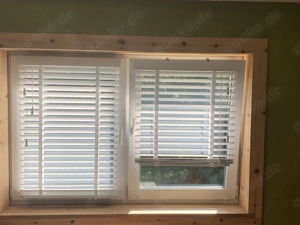 Hochwertige Holzjalousien 2 Stk.