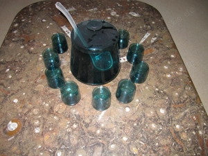 Bowle Set 12 Teilig grün