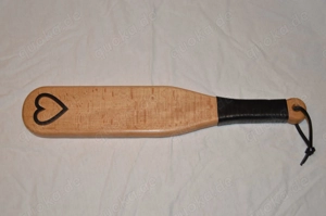 Holz Paddel BDSM Paddle Herz Mittelalter Deko