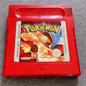 Pokémon Rot Edition | Game Boy Modul | Klassiker | rotes Spiel | funktioniert