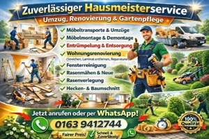 Umzüge -Entsorgung-Mobelmontage & Entrümpelnung 