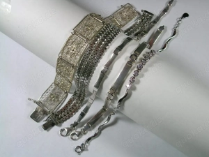 5x Armband 835 oder 925 Silber je 65,- Euro