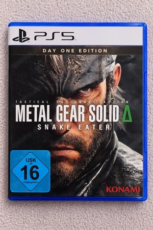 Metal Gear Solid Delta: Snake Eater | PS5   PlayStation 5 | wie neu | Stealth-Action | Konami