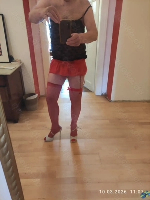 Bereitwilliger devoter BI Straps Mann 