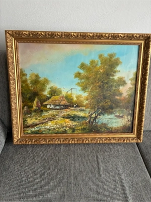 Oelgemaelde Donaudelta