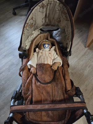 Zekiwa Puppenwagen mit Puppe 