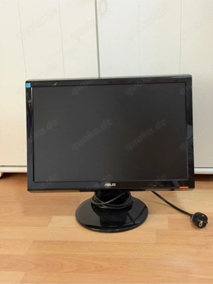 ASUS 21  Monitor   VGA, Schwarz, voll funktionsfähig
