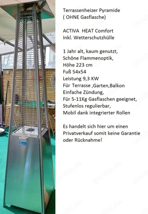 Terrassenheizer Pyramide 